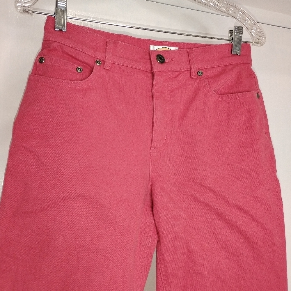DARK CORAL JEANS
